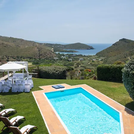 Andros: Luxurious With Private Swimming Pool Βίλα Μακροτάνταλο